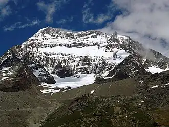 Lagginhorn west face