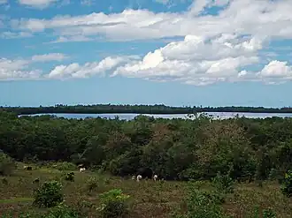 View of the lagoon