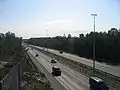 The E 75 in Jakomäki, near Helsinki, Finland