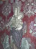 Banner of the Virgin Mary.