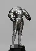 Landsknecht armour of Wilhelm von Rogendorf