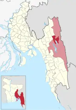 Location of Langadu