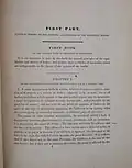 First page of Volume 1 of "Mécanique céleste" translated by Nathaniel Bowditch(1829)