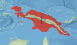 Map of range