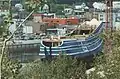 The Pelican under construction in 1992