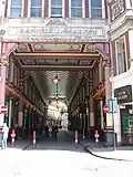 West entrance, from Gracechurch Street