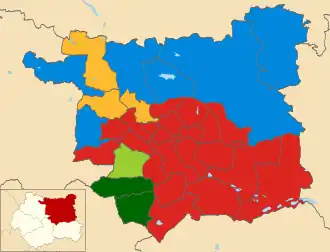2012 results map