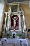 Left-side altar