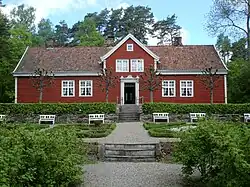 Vicarage from Leikanger Church