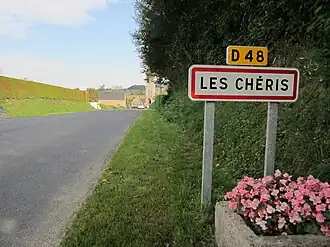 Village entrance