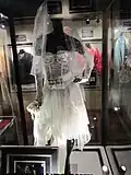 A depiction of the dress at the Hard Rock Cafe (USA)