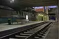 The station prior to the track duplication