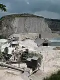 Giggleswick Quarry, Yorkshire.