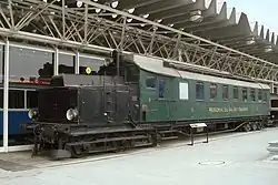 Image 21Swiss & German co-production: world's first functional diesel–electric railcar 1914 (from Rail transport)