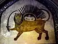 Decorated tiles in a historical Hammam, Isfahan, Iran