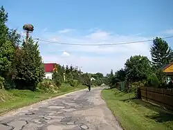 Road in Nowa Lipina