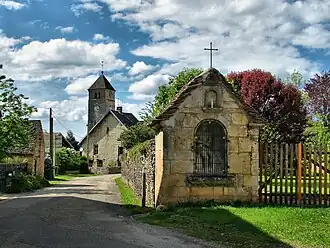 The church in Lizine