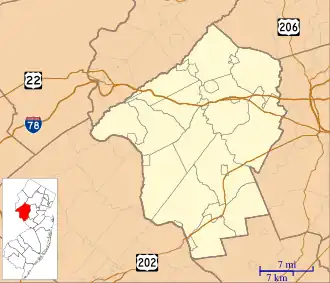 Spruce Run Recreation Area is located in Hunterdon County, New Jersey