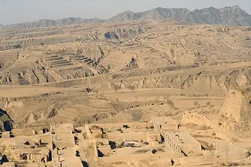 Loess landscape near Hunyuan