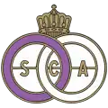 Crest of Anderlechtois (1933–1959). Similar to the crest of the Brussels based Union and Daring Molenbeek