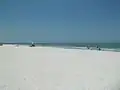 Beach expanse