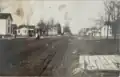 Looking North on State Route 193, second house on the left appears to be roughly where the Township garage is now located.