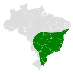 Map of range