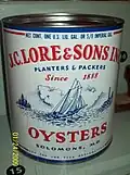 J.C. Lore Oyster House - Can, December 2008