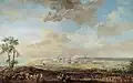 A view of the siege, painted by Louis Nicolas van Blarenberghe