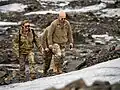 2022: LtGen Ronald Place hikes on Colony Glacier