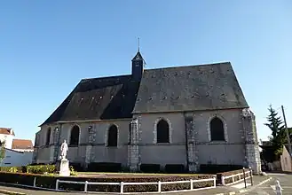 The church in Luisant