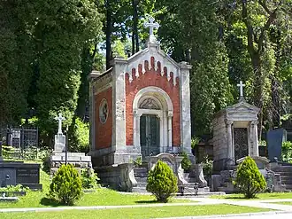 Mausoleum of Kiselka family by Filip Pokutyński&nbsp;[pl]