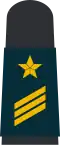 Hauptgefreiter OA (Able Seaman OA mounting strap, with embroidered nautical star)