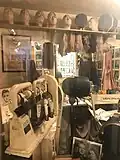 One of the makeup artist rooms at the museum.