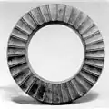 c. 4th-century radially-grooved ishi-kushiro (Metropolitan Museum of Art)