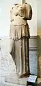 Athena Celimontana along the entrance staircase to the upper and basement floors.