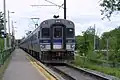 MR-90 train in summer 2020, a few months prior to the Deux-Montagnes line's closure