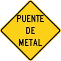 W8-16 Metal bridge deck