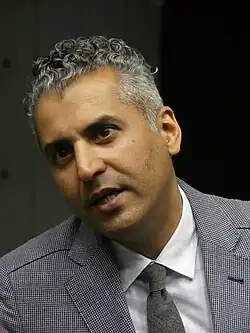 Nawaz delivering the yearly Tans Lecture at Maastricht University in October 2018