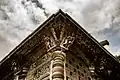 Madanikas below the eaves