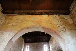 Chencel arch, from the apse
