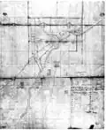 Old map shows location of Magnolia