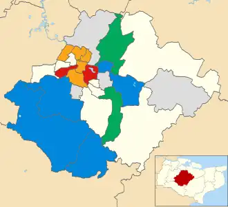 2023 results map