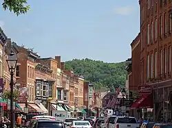 Looking east on Main Street