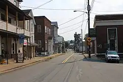 Main Street (PA&nbsp;147) in Herndon, September 2015