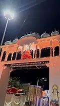 Main entrance of Jeen Mata Temple