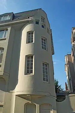 The corner tower
