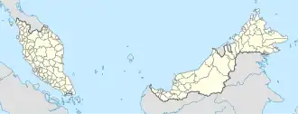Miri is located in Malaysia
