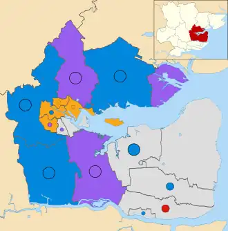 2023 results map