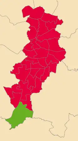 2021 results map